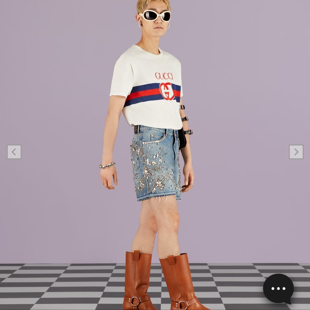 Authentic Gucci Interlocking G Print T-Shirt - image 2